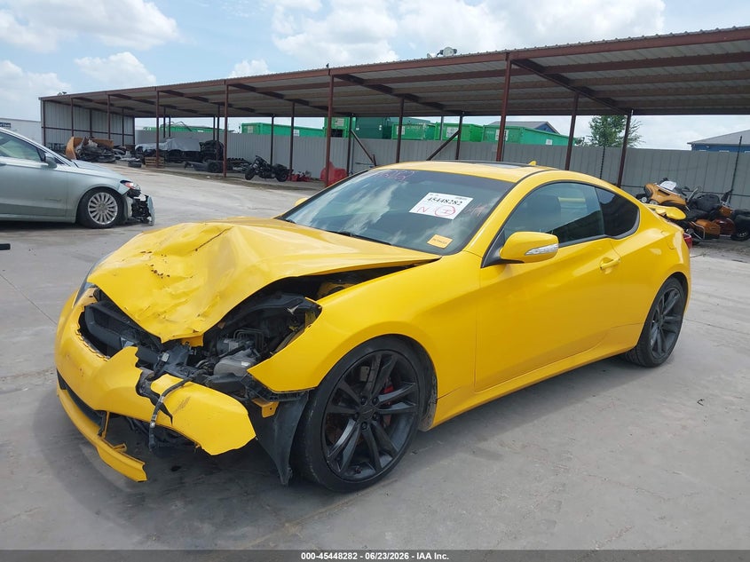 2010 Hyundai Genesis 3.8 Track KMHHU6KH1AU040249 photo 1