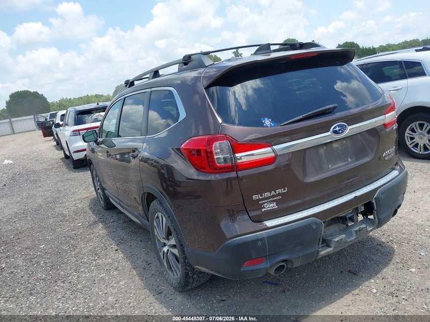 Vin: 4s4wmajd3l3421571, lot: 45946416, subaru ascent limited 20203