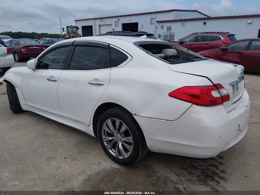 2012 INFINITI M37X auction photo 3