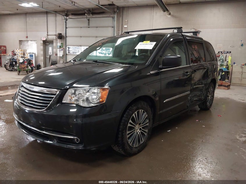 Vin: 2c4rc1hg4er188587, lot: 45946435, chrysler town & country s 20142