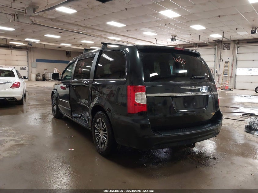 Vin: 2c4rc1hg4er188587, lot: 45946435, chrysler town & country s 20143