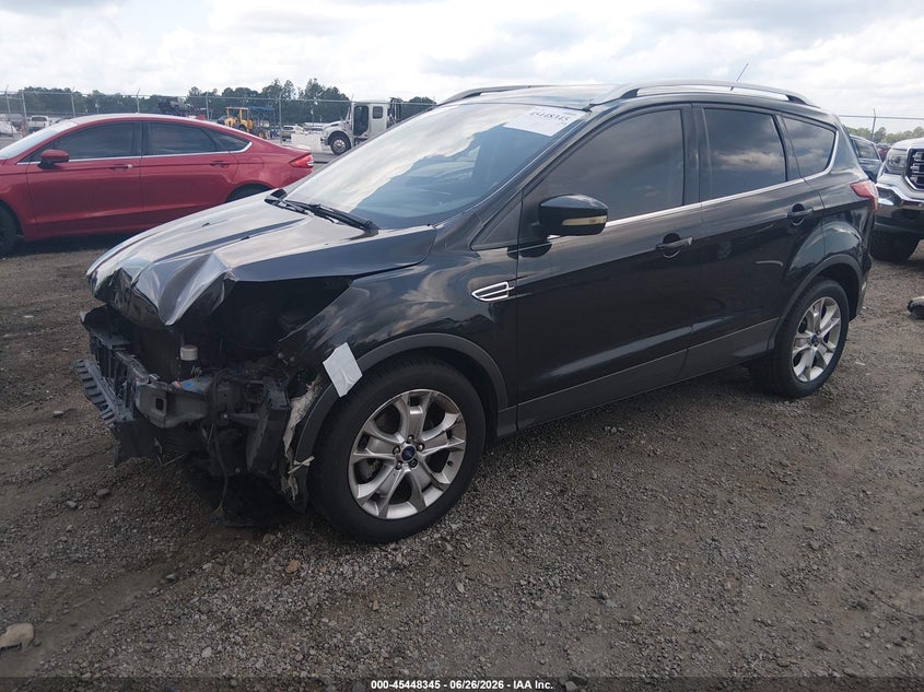 Vin: 1fmcu0j94fub29094, lot: 45946454, ford escape titanium 20152