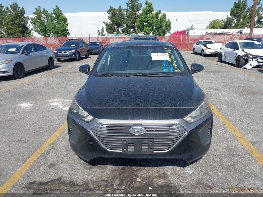 2018 Hyundai Ioniq Hybrid Blue VIN: KMHC65LC7JU095533 Lot: 45448367
