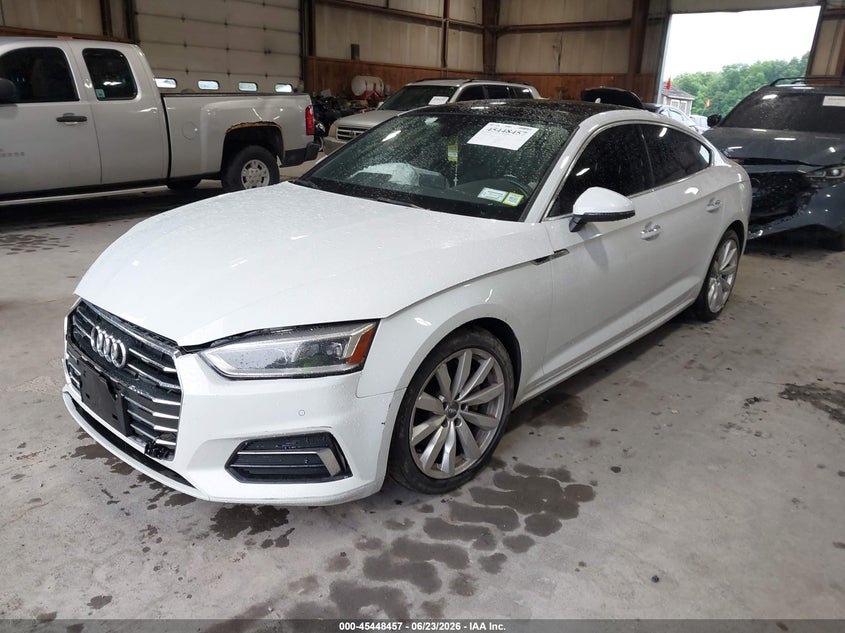 Vin: waubncf58ja095852, lot: 45946566, audi a5 2.0t premium 20182