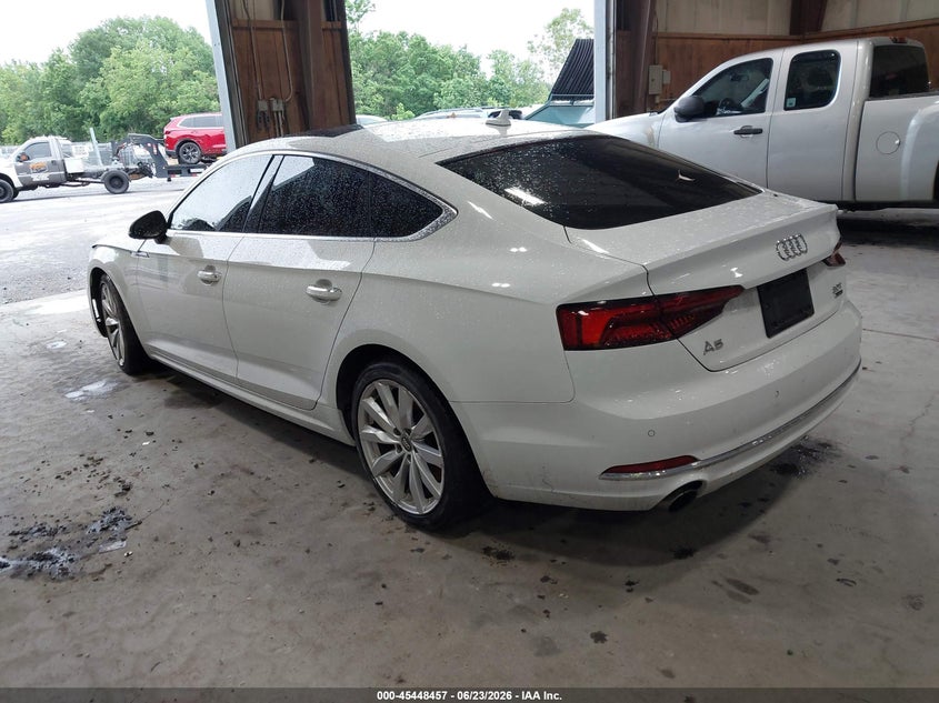 Vin: waubncf58ja095852, lot: 45946566, audi a5 2.0t premium 20183