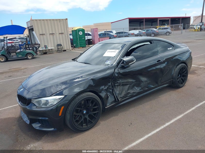 Vin: wba3r1c59ek192530, lot: 45946611, bmw 435i 20142