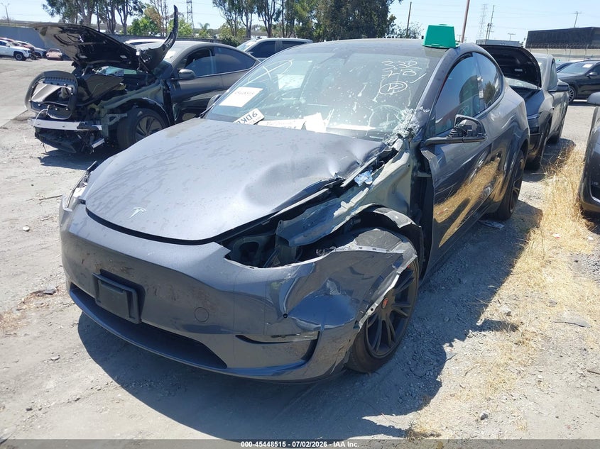 Vin: 7saygdee9na020010, lot: 45946625, tesla model y long range dual motor all-wheel drive 20222