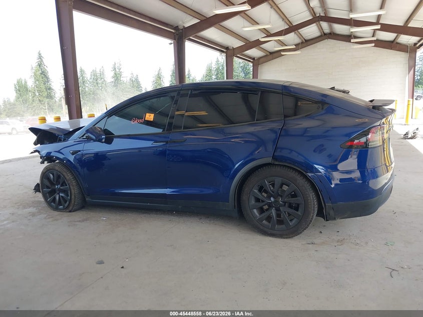 2022 Tesla Model X Dual Motor All-Wheel Drive/Plaid Tri Motor All-Wheel Drive VIN: 7SAXCDE51NF360312 Lot: 45448558