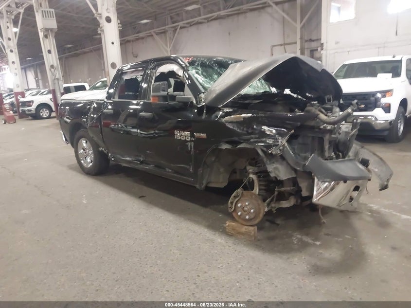 Vin: 1c6rr7st8hs620566, lot: 45946673, ram 1500 tradesman  4x4 6'4 box 20173