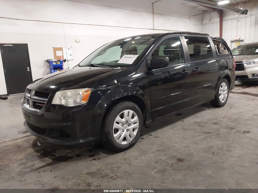 Vin: 2c4rdgbg7er471459, lot: 45946726, dodge grand caravan se 20142