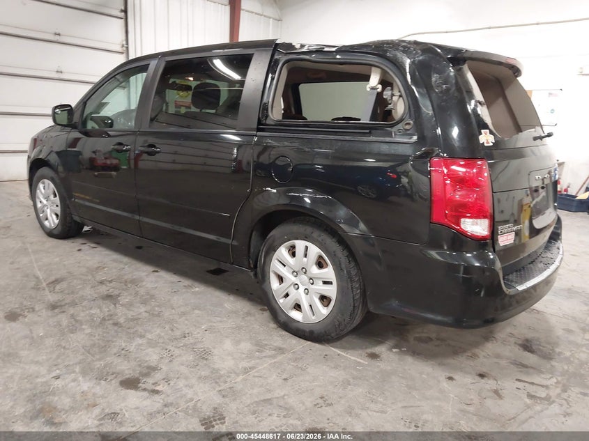 Vin: 2c4rdgbg7er471459, lot: 45946726, dodge grand caravan se 20143