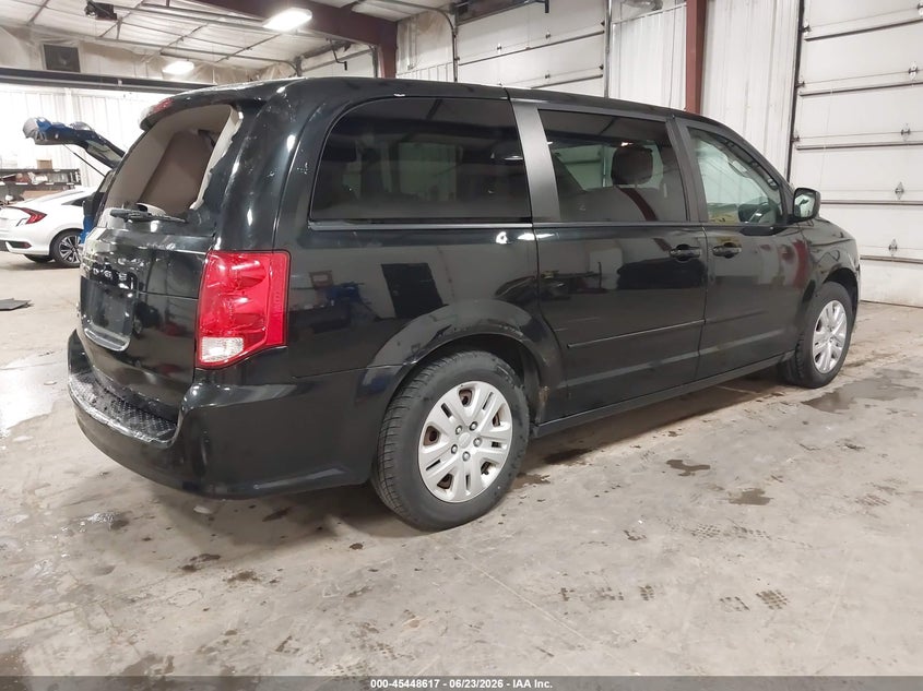 Vin: 2c4rdgbg7er471459, lot: 45946726, dodge grand caravan se 20144