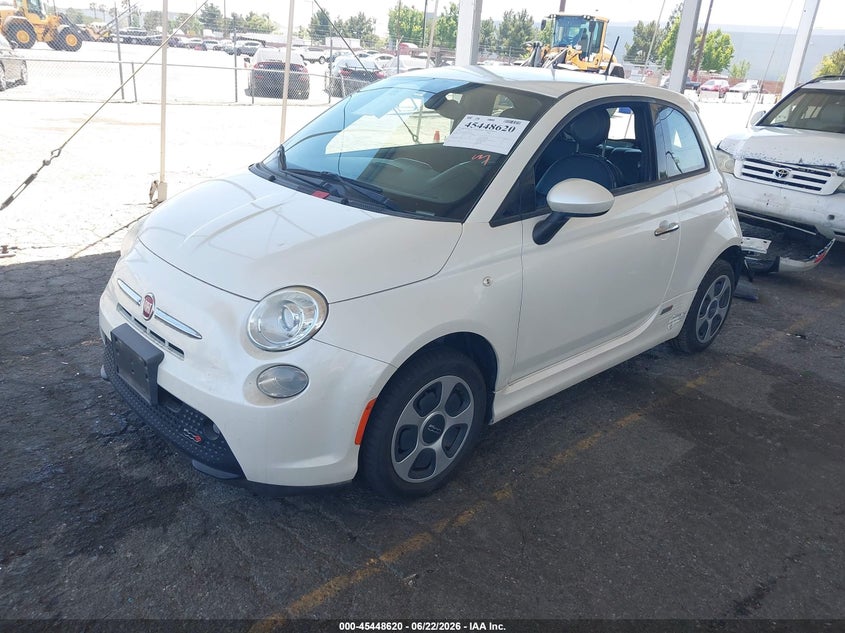 2016 Fiat 500e Battery Electric 3C3CFFGE5GT120829 photo 1