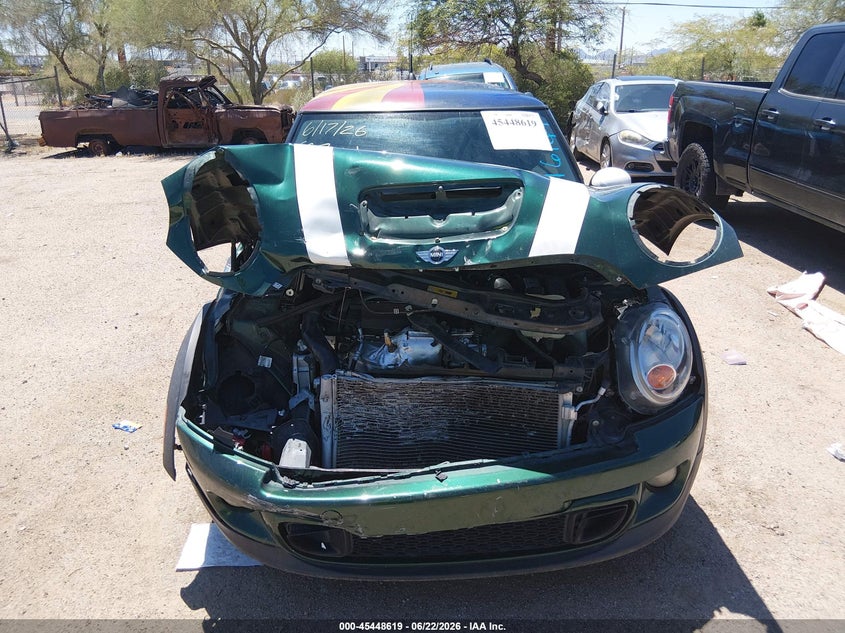 2013 Mini Hardtop Cooper S VIN: WMWSV3C56DT476144 Lot: 45448619