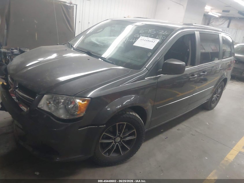 Vin: 2c4rdgcg1hr814561, lot: 45946791, dodge grand caravan sxt 20172