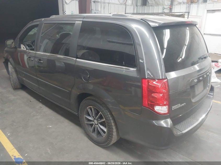 Vin: 2c4rdgcg1hr814561, lot: 45946791, dodge grand caravan sxt 20173