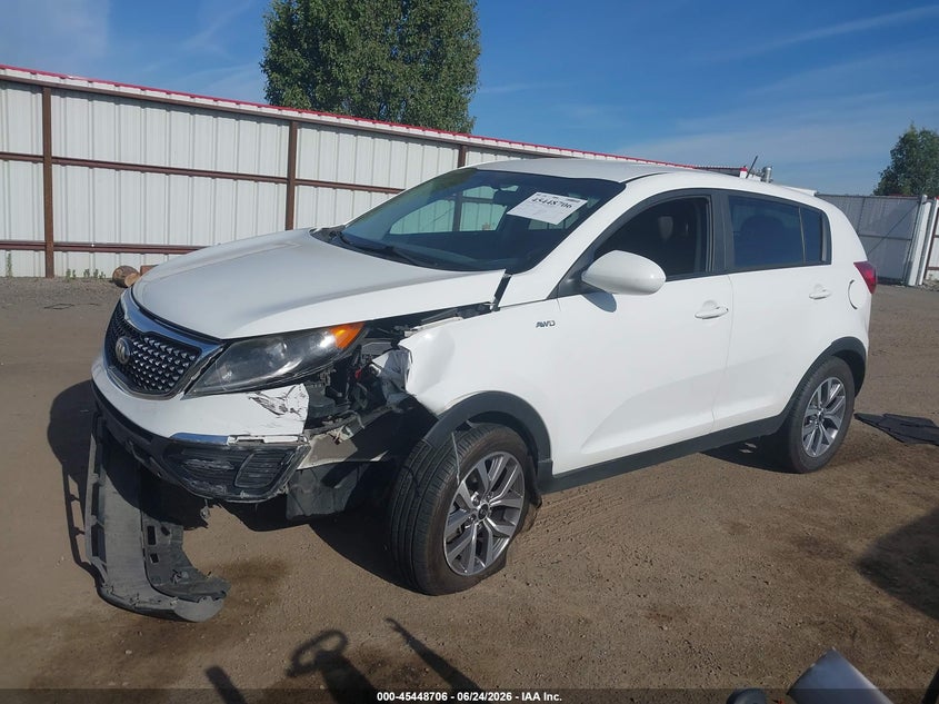 2015 Kia Sportage Lx KNDPBCACXF7703141 photo 1