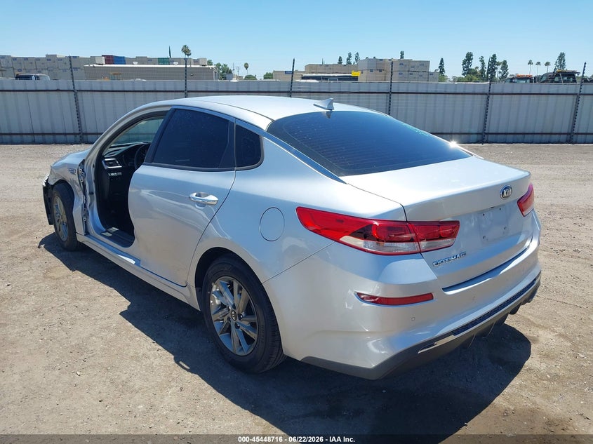 2019 KIA OPTIMA VIN 5XXGT4L36KG331458 nuotrauka 3