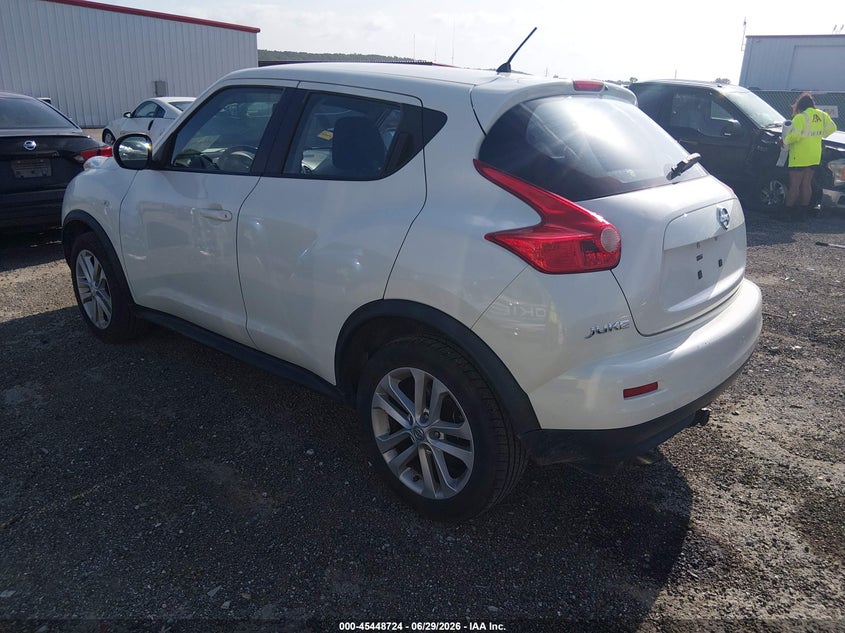 Vin: jn8af5mr4bt023621, lot: 45946833, nissan juke s 20113