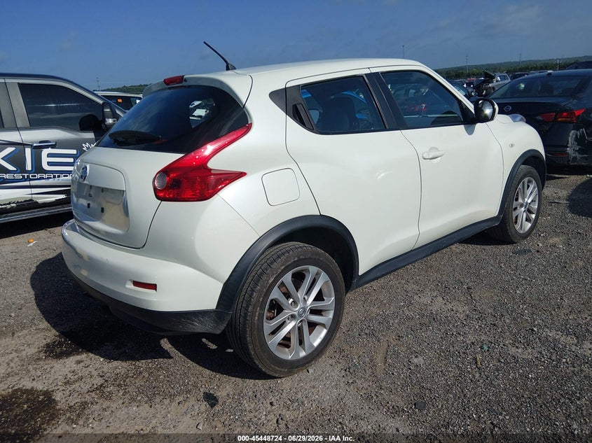 Vin: jn8af5mr4bt023621, lot: 45946833, nissan juke s 20114
