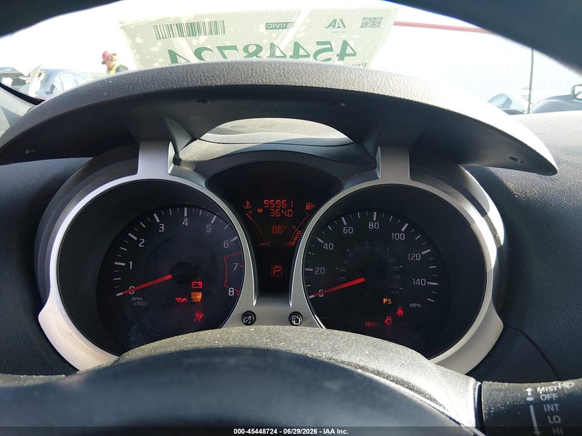 2011 Nissan Juke S VIN: JN8AF5MR4BT023621 Lot: 45448724