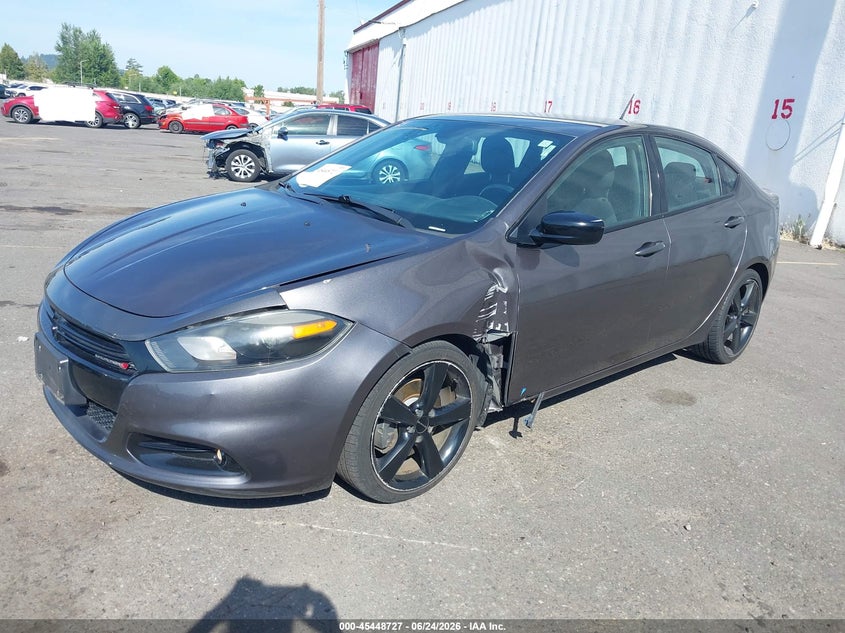 Vin: 1c3cdfbb7fd374694, lot: 45946836, dodge dart sxt 20152
