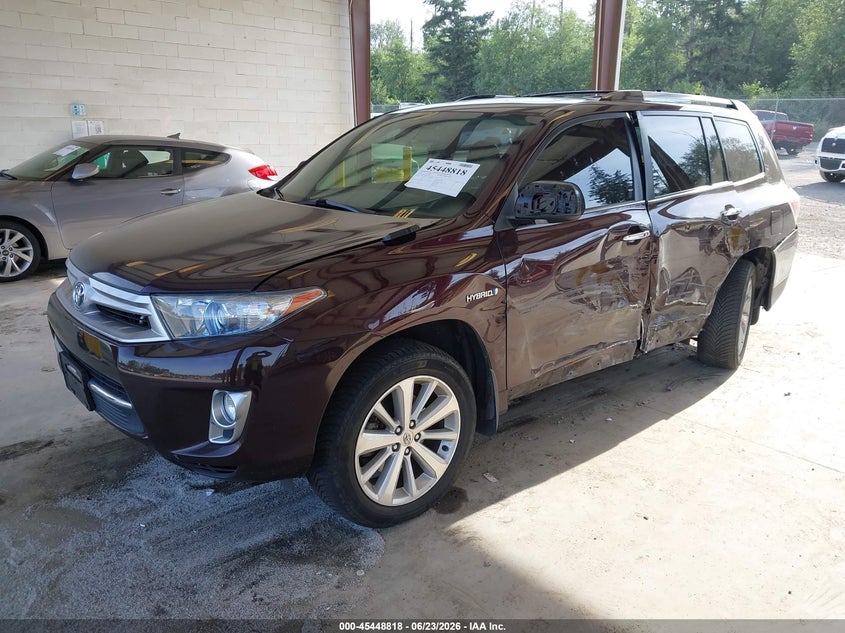 2013 TOYOTA HIGHLANDER HYBRID auction photo 2