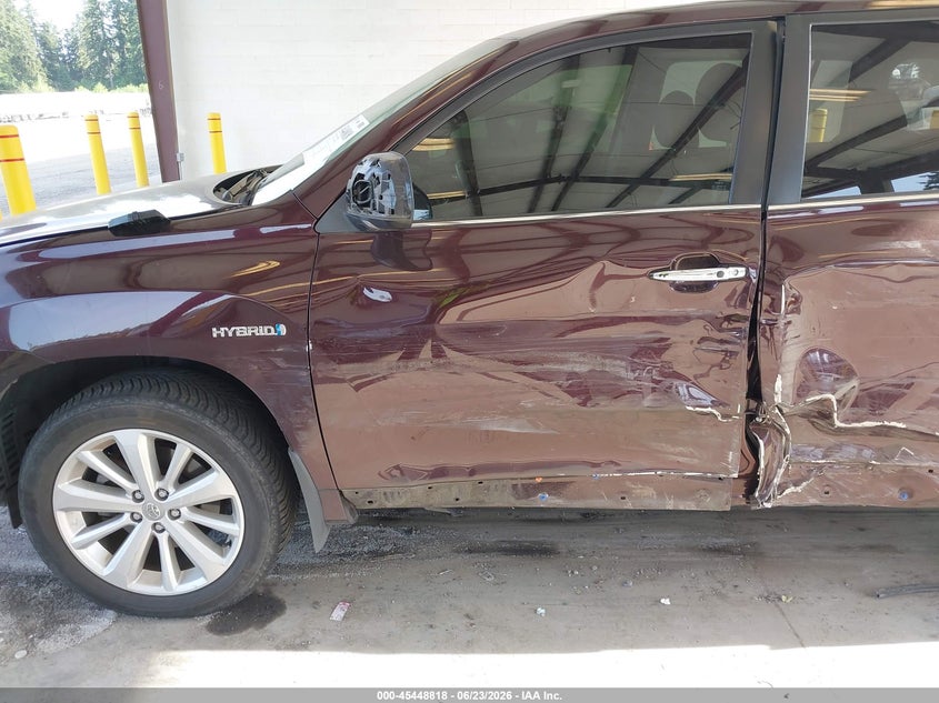 2013 TOYOTA HIGHLANDER HYBRID auction photo 6