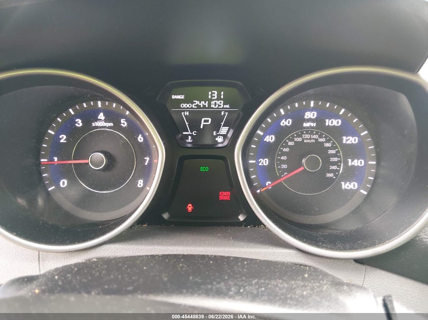 2012 HYUNDAI ELANTRA SEDAN 1.8L I-4 DOHC, VVT, 148HP