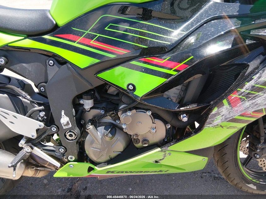 2023 Kawasaki Zx636 K VIN: JKBZXJH10PA018885 Lot: 45448870