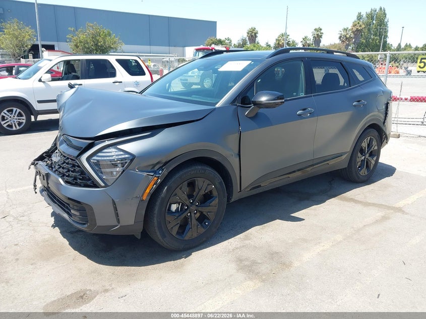 Vin: kndpzddh5s7228078, lot: 45947006, kia sportage plug-in hybrid x-line prestige 20252