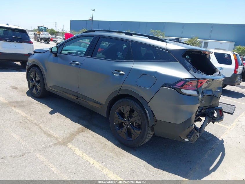 Vin: kndpzddh5s7228078, lot: 45947006, kia sportage plug-in hybrid x-line prestige 20253