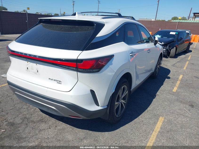 2024 LEXUS RX 350H auction photo 4
