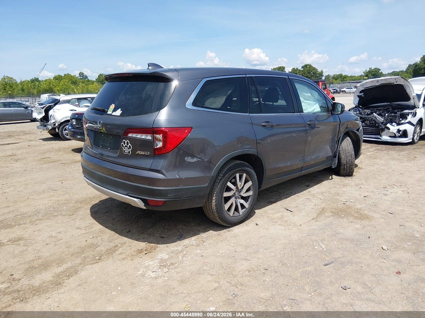Vin: 5fnyf6h56lb018741, lot: 45947099, honda pilot awd ex-l 20204