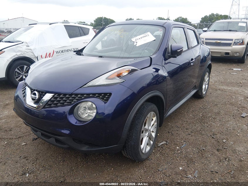 Vin: jn8af5mr0ht702004, lot: 45947111, nissan juke s 20172