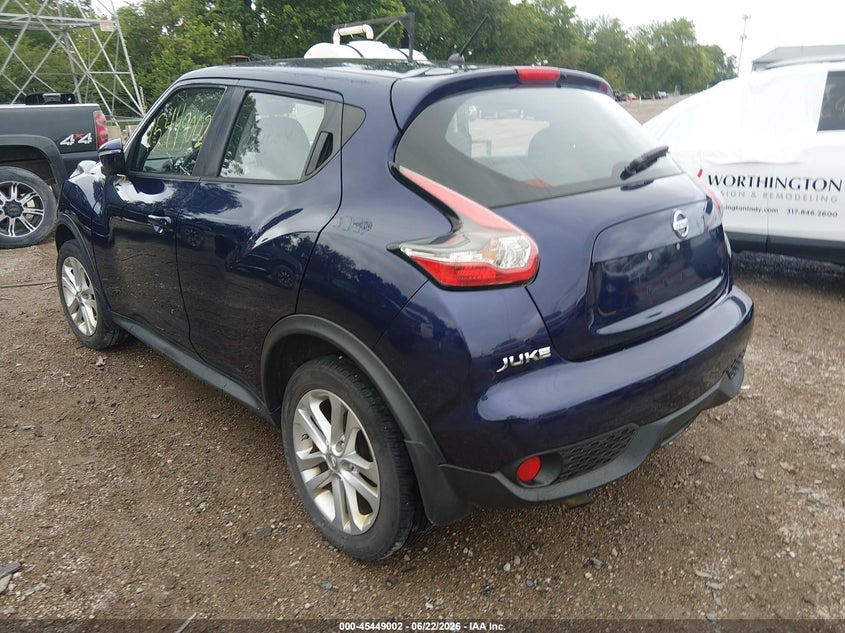 Vin: jn8af5mr0ht702004, lot: 45947111, nissan juke s 20173