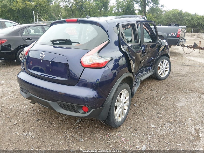 Vin: jn8af5mr0ht702004, lot: 45947111, nissan juke s 20174