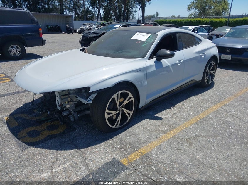 Vin: wauejbfw2r7002117, lot: 45947136, audi e-tron gt prestige quattro 20242