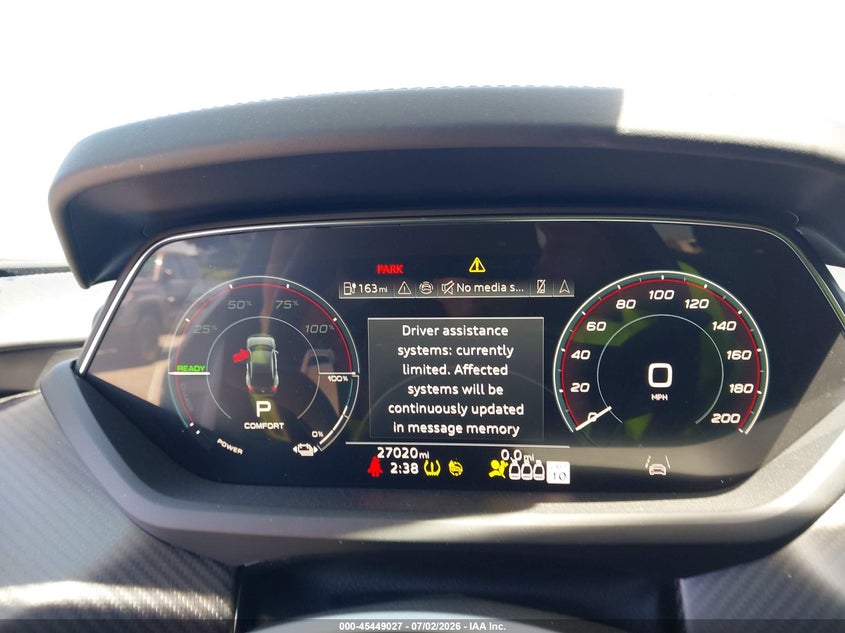 AUDI E-TRON GT 2024 VIN WAUEJBFW2R7002117