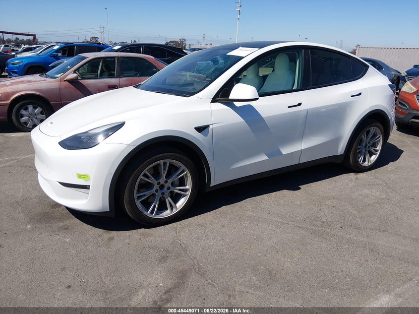 2022 TESLA MODEL Y auction photo 2