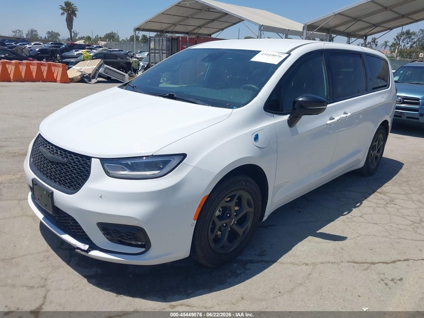 Vin: 2c4rc1s74rr109255, lot: 45947185, chrysler pacifica hybrid s appearance pkg 20242