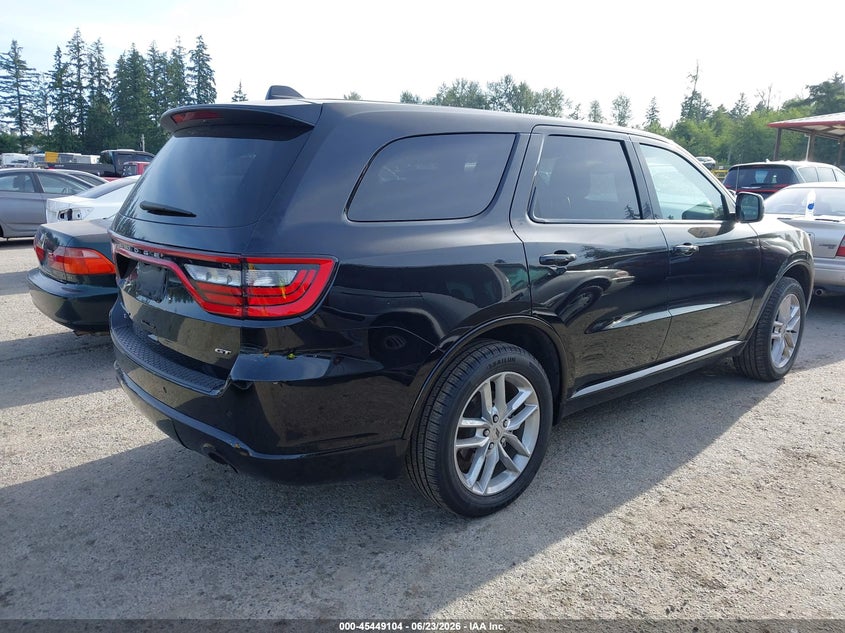 Vin: 1c4rdjdg4pc687842, lot: 45947213, dodge durango gt awd 20234