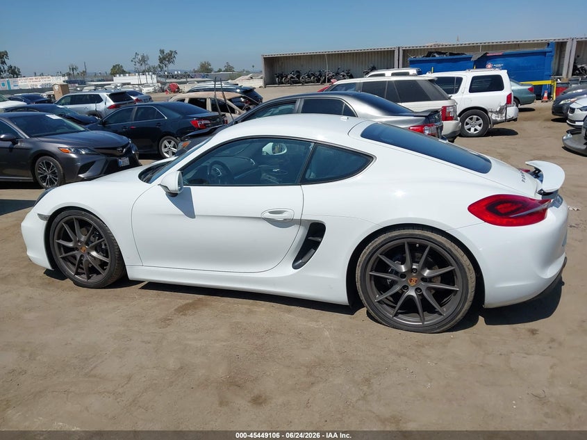 2015 Porsche Cayman VIN: WP0AA2A87FK161055 Lot: 45449106