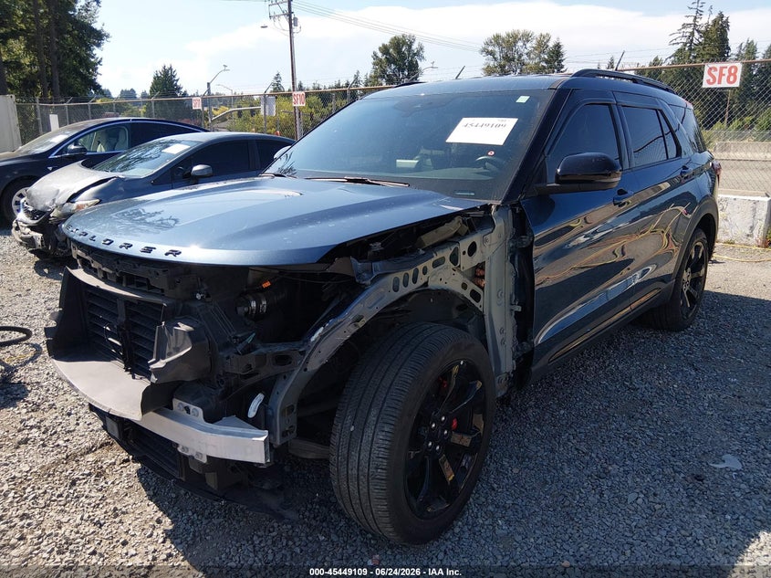 2020 Ford Explorer St 1FM5K8GCXLGC31719 photo 1