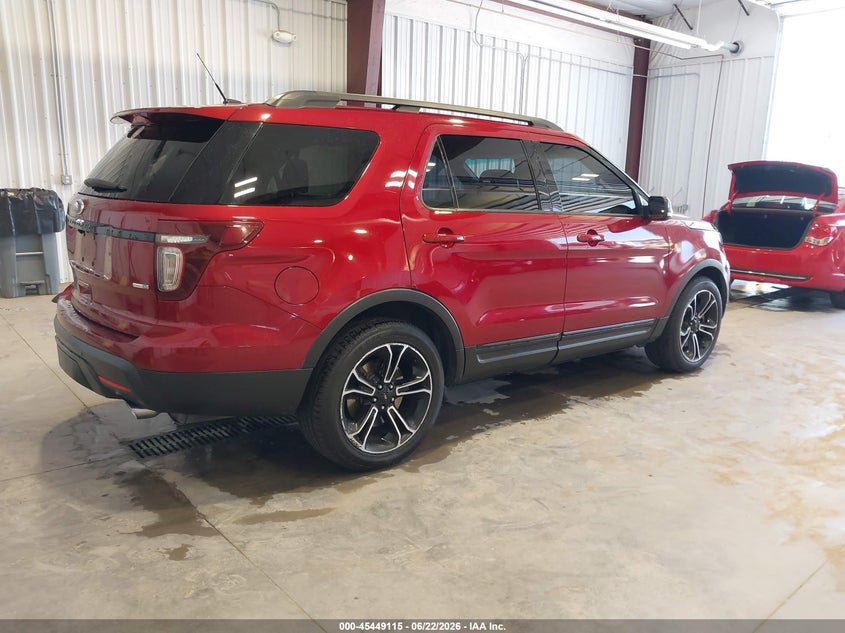 Vin: 1fm5k8gt4fga77089, lot: 45947224, ford explorer sport 20154