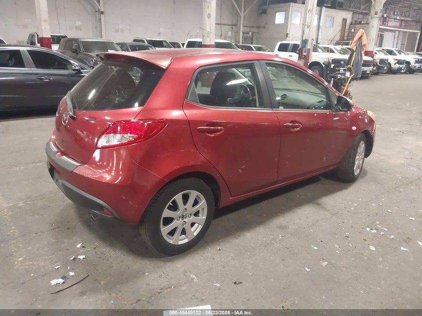 Vin: jm1de1ly8e0175551, lot: 45947231, mazda mazda2 touring 20144
