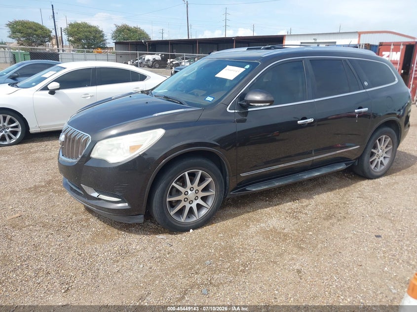 Vin: 5gakrbkd2ej183043, lot: 45947252, buick enclave leather 20142