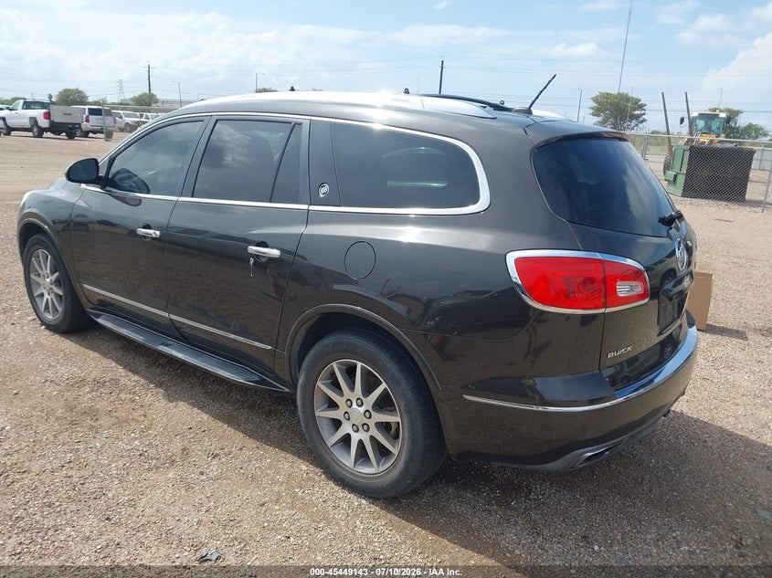 Vin: 5gakrbkd2ej183043, lot: 45947252, buick enclave leather 20143