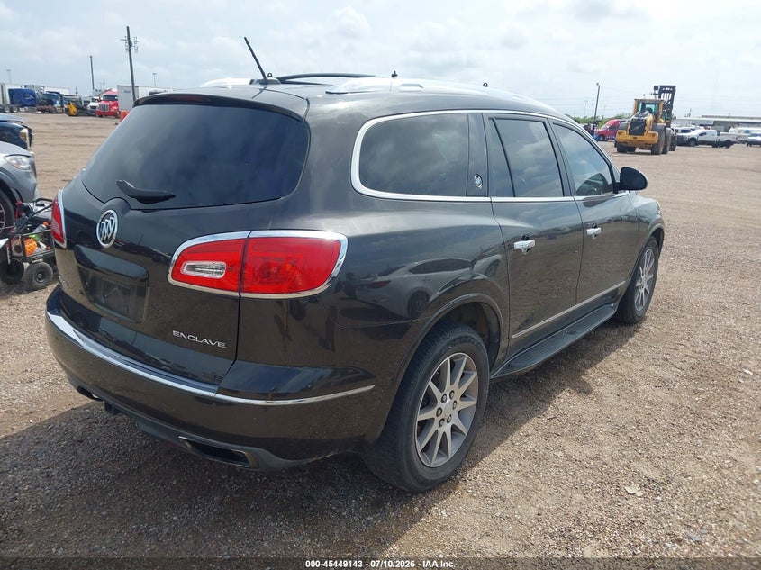 Vin: 5gakrbkd2ej183043, lot: 45947252, buick enclave leather 20144