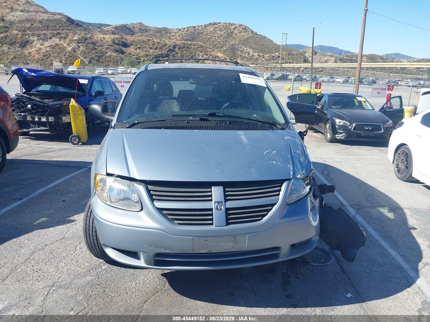 2006 Dodge Grand Caravan Se VIN: 1D4GP24R66B520086 Lot: 45449152